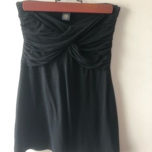 Banana Republic Strapless Black Shirt Size XS
